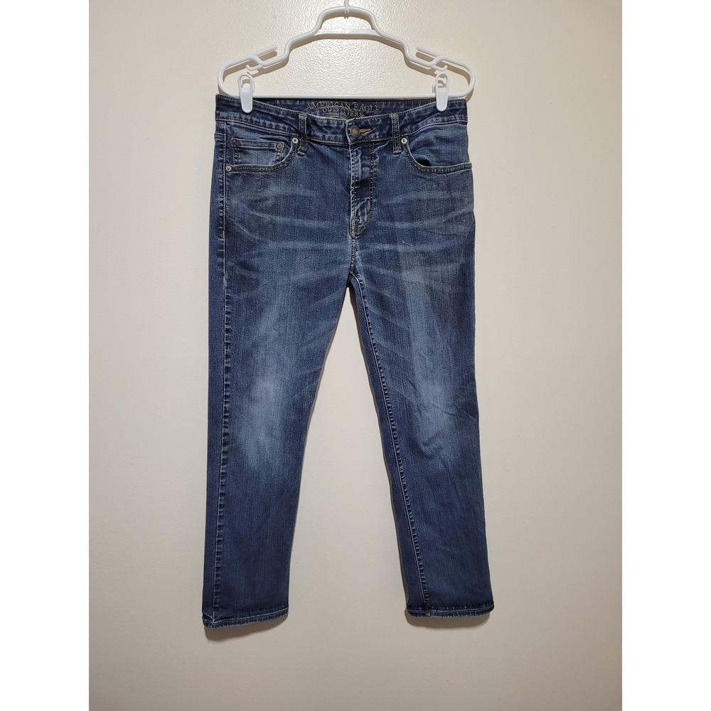 American Eagle Jeans Mens 32x30 Blue Extreme Flex Medium Wash Denim Pants
